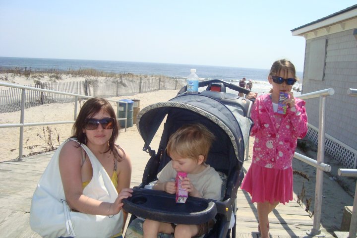 In Ocean City with the kids!